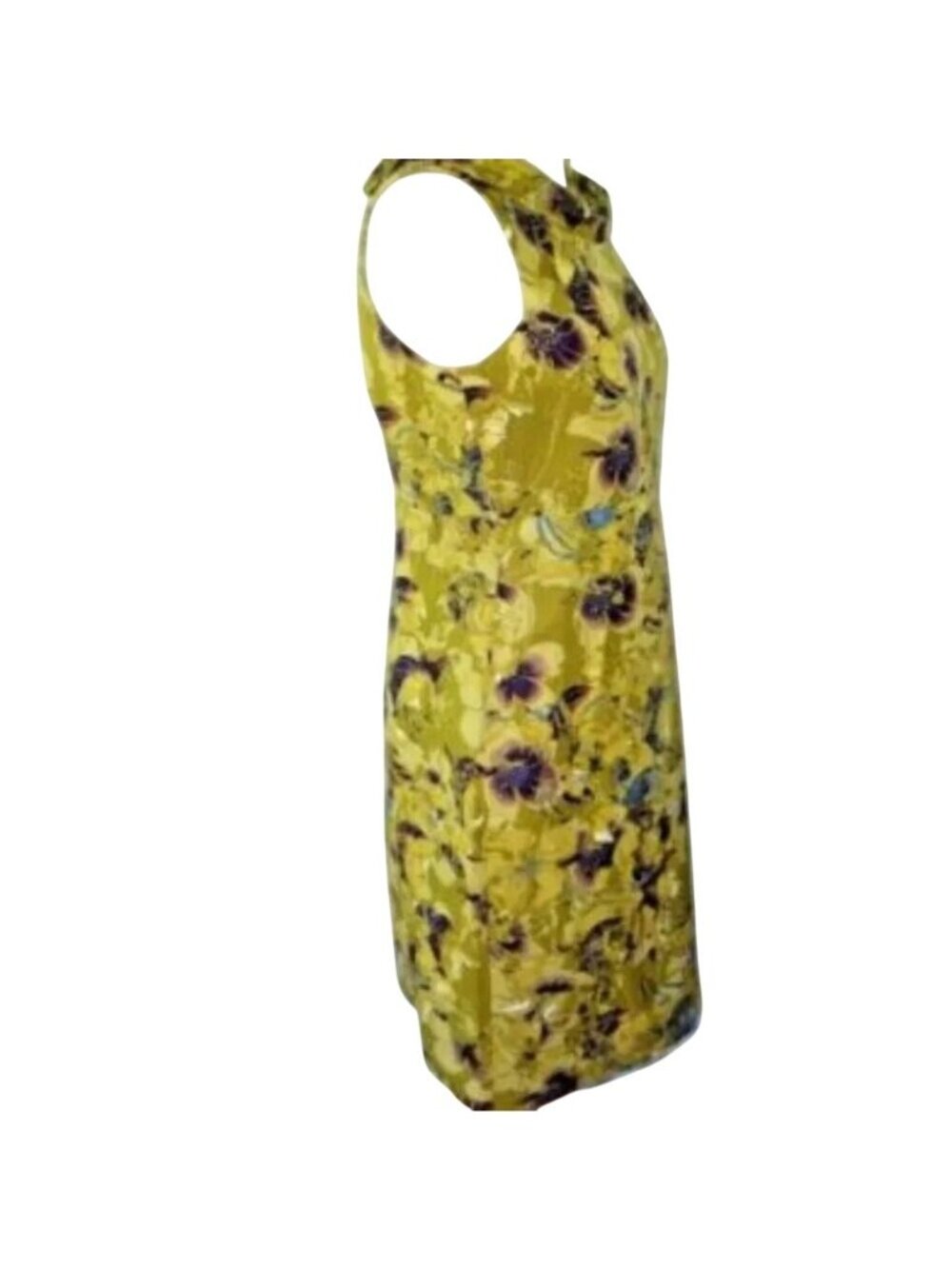 🆕 TAYLOR Bengaline Cotton Silk Floral Dress 6 - Picture 3 of 10
